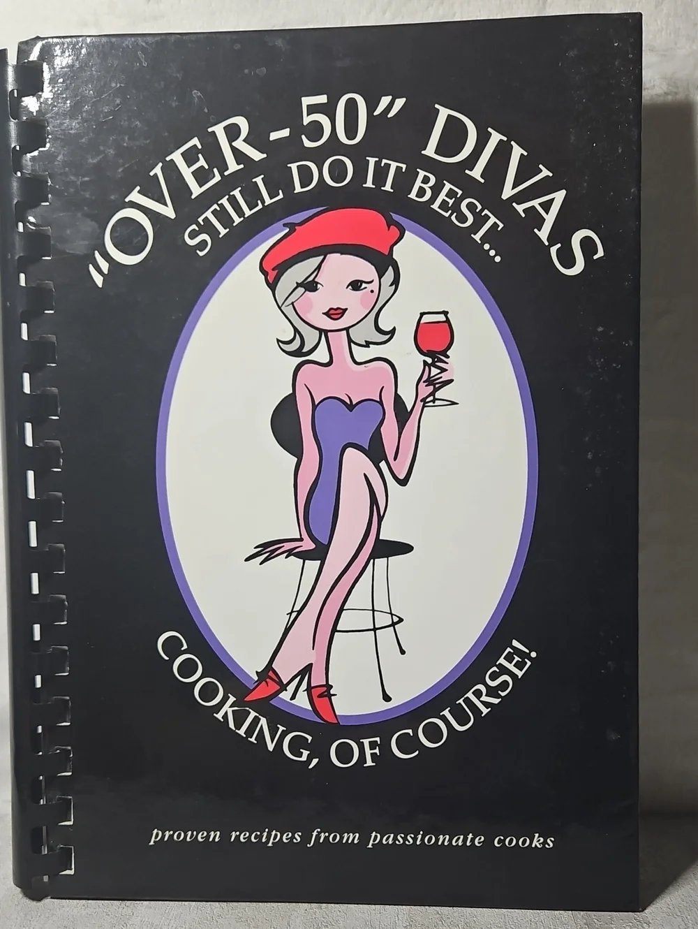 Vintage Cookbook For 50+ Divas
